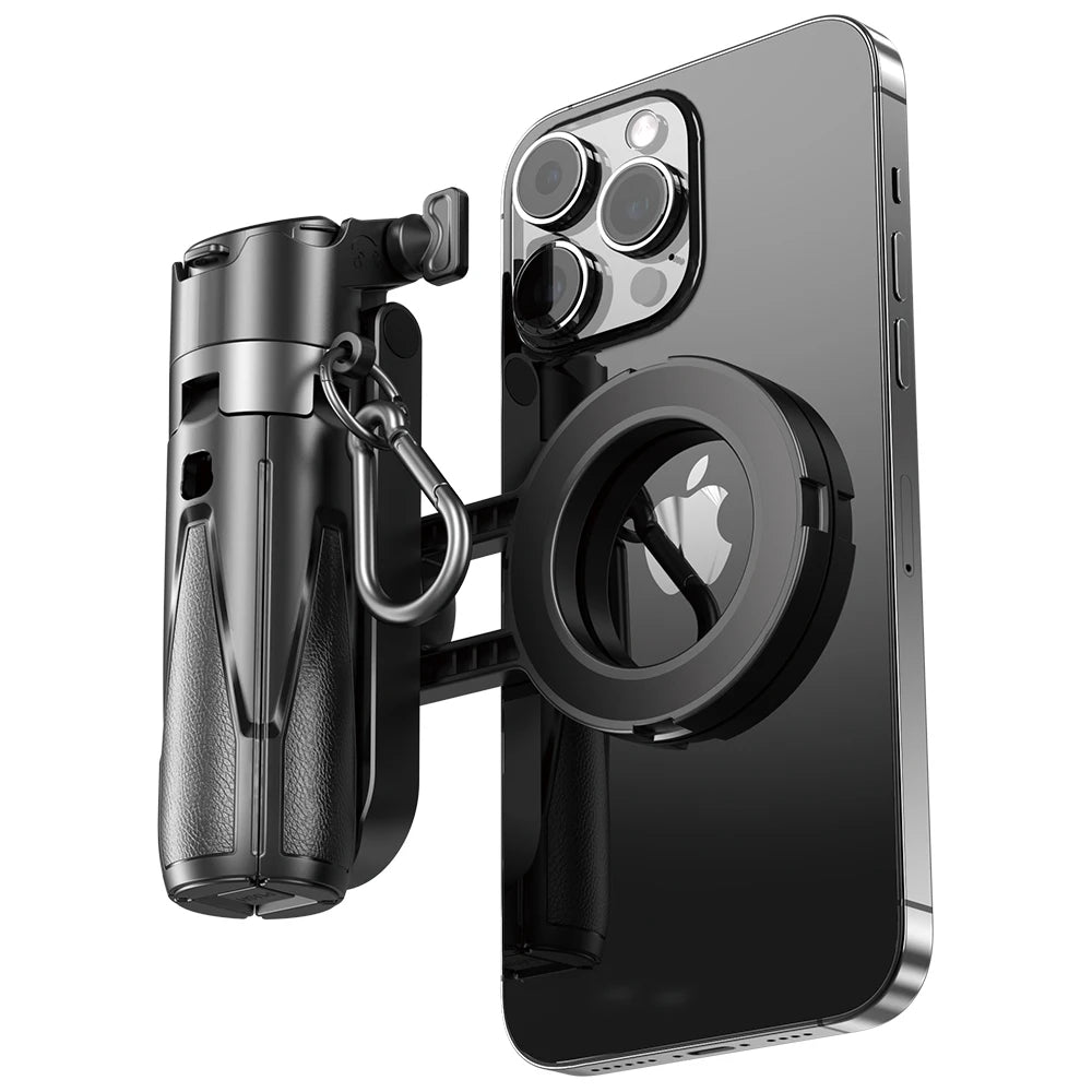 Capture Every Moment with Our Versatile 4-In-1 Selfie Stick Featuring Wireless Remote Control | Magnetic Cell Phone Clip and 360° Rotation