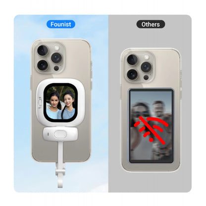 Vlogmate Mini Magnetic Selfie Monitor Screen AMOLED Screen Support Lightning and USB for Iphone