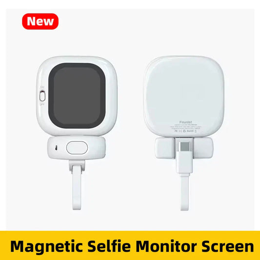 Vlogmate Mini Magnetic Selfie Monitor Screen AMOLED Screen Support Lightning and USB for Iphone