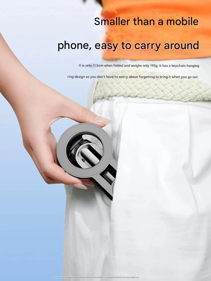 Capture Every Moment with Our Versatile 4-In-1 Selfie Stick Featuring Wireless Remote Control | Magnetic Cell Phone Clip and 360° Rotation
